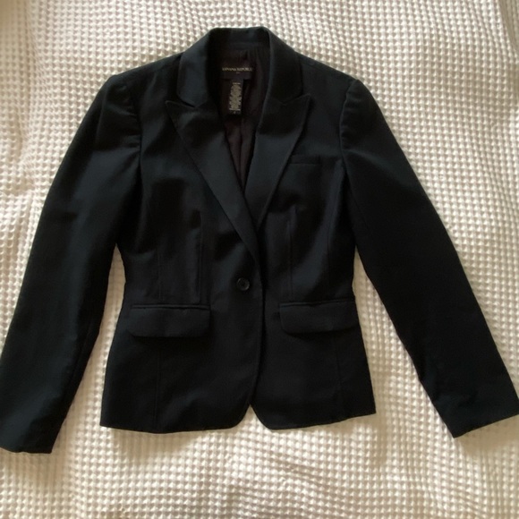 Banana Republic Black Blazer - Picture 2 of 6
